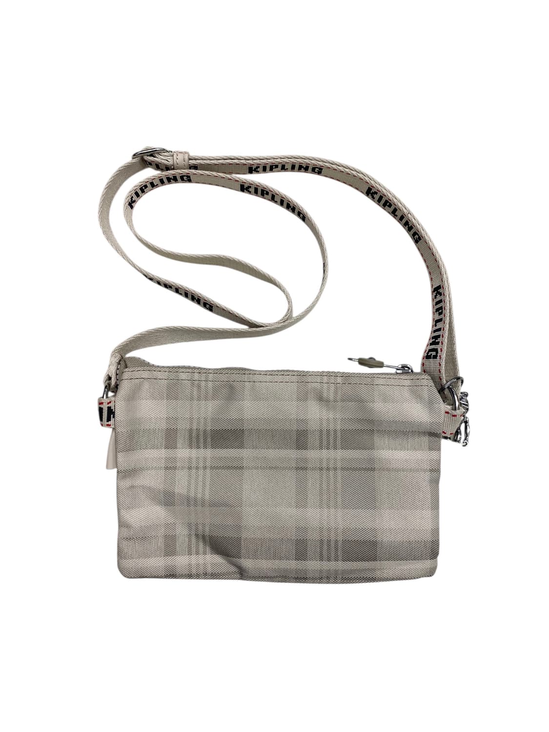 키플링 그레이체크 미니크로스 상품이미지2