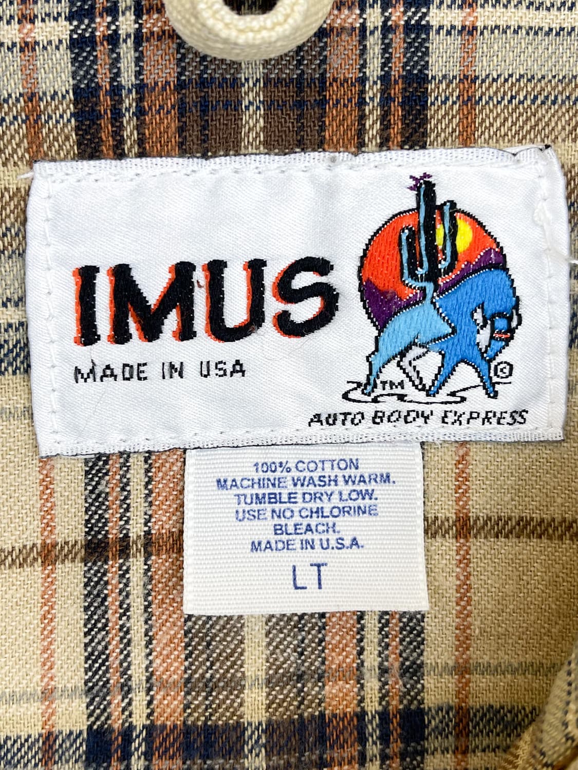 Imus 90s U.S.A 덕 캔버스 워크 자켓 상품이미지7