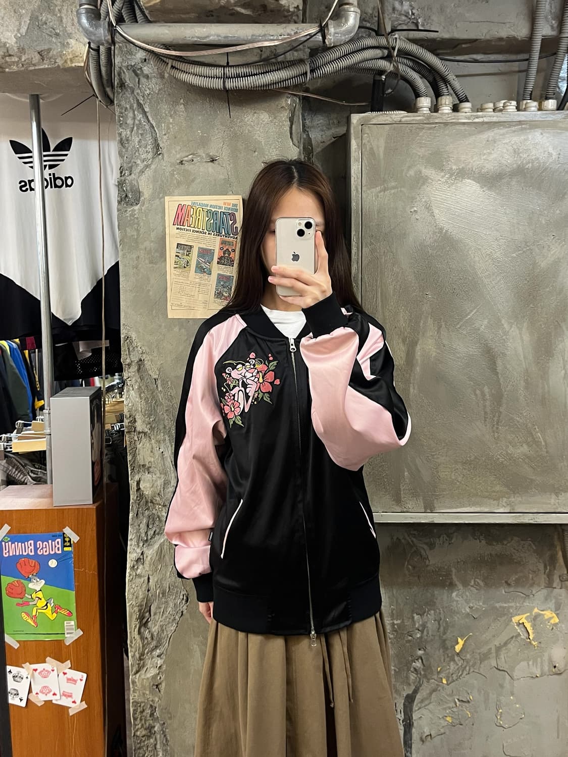 참스X핑크팬더 스카잔 핑크 #csz1016 상품이미지2