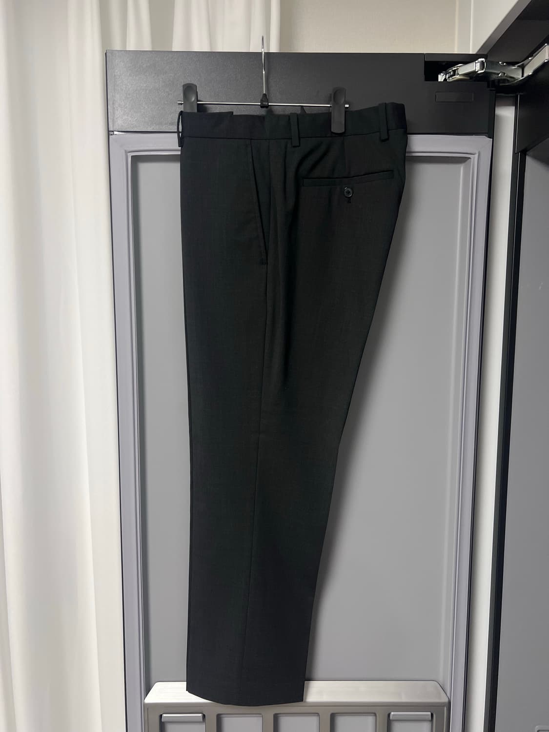 띠어리 뉴테일러2 수트 셋업 정장 다크차콜 40 32 상품이미지6