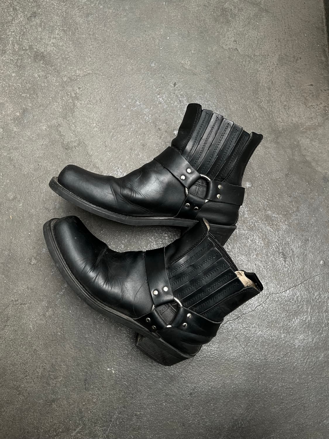 90s vintage harness chunky boots 상품이미지1