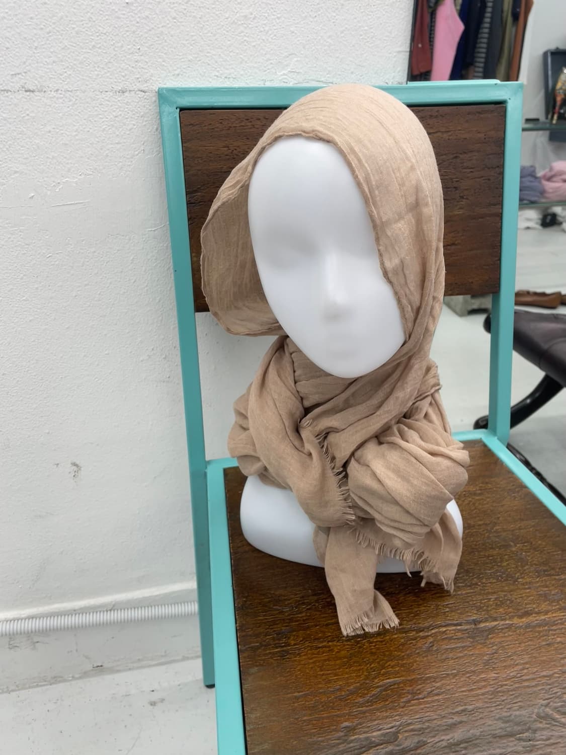 뉴트럴 베이지 머플러  상품이미지1