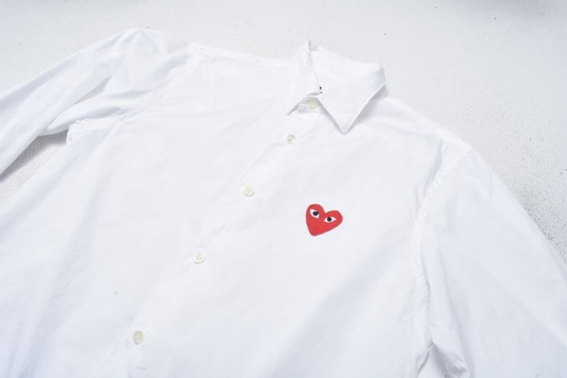 꼼데가르송 화이트 셔츠 남방 S M0008 상품이미지9