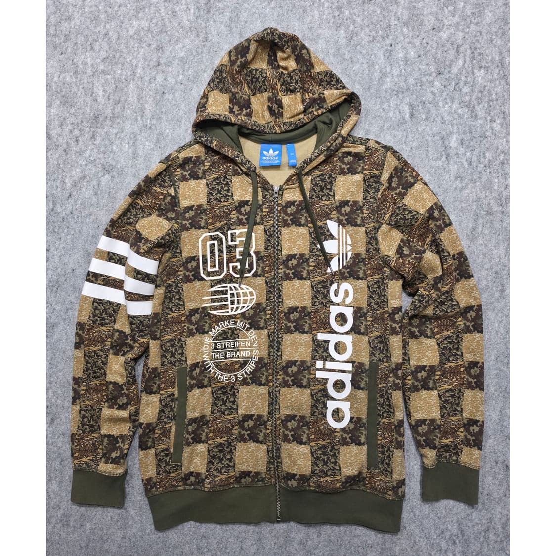 아디다스 카모 크랙 후드집업 105 상품이미지1
