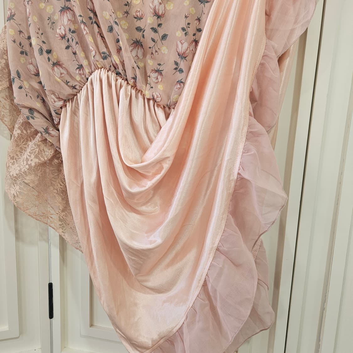 엑시즈팜(axes femme) 플라워 쉬폰 원피스 상품이미지6