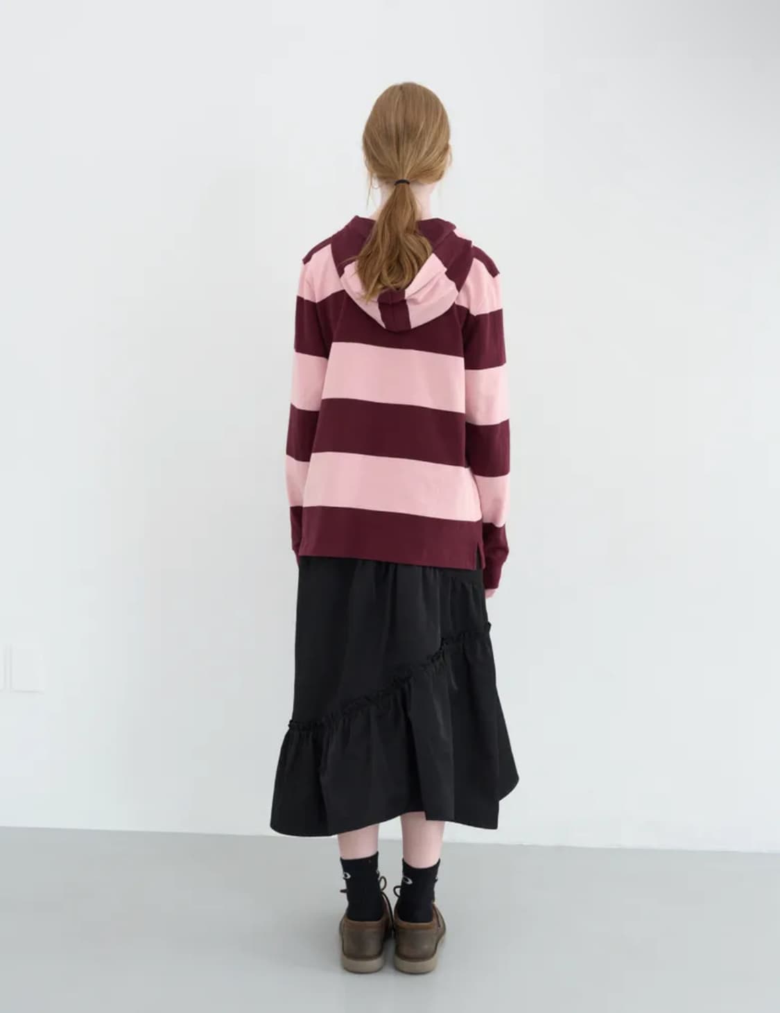 엔조블루스 enzoblues 퍼키 스트라이프 후디 롱슬리브 상품이미지4