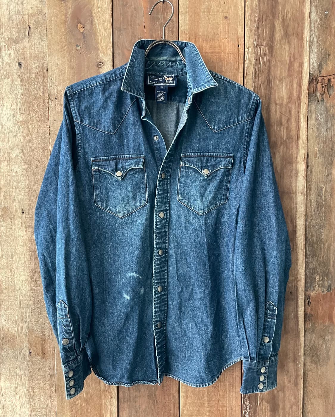 Polo Ralph Lauren 90s Western Denim Shir 상품이미지7