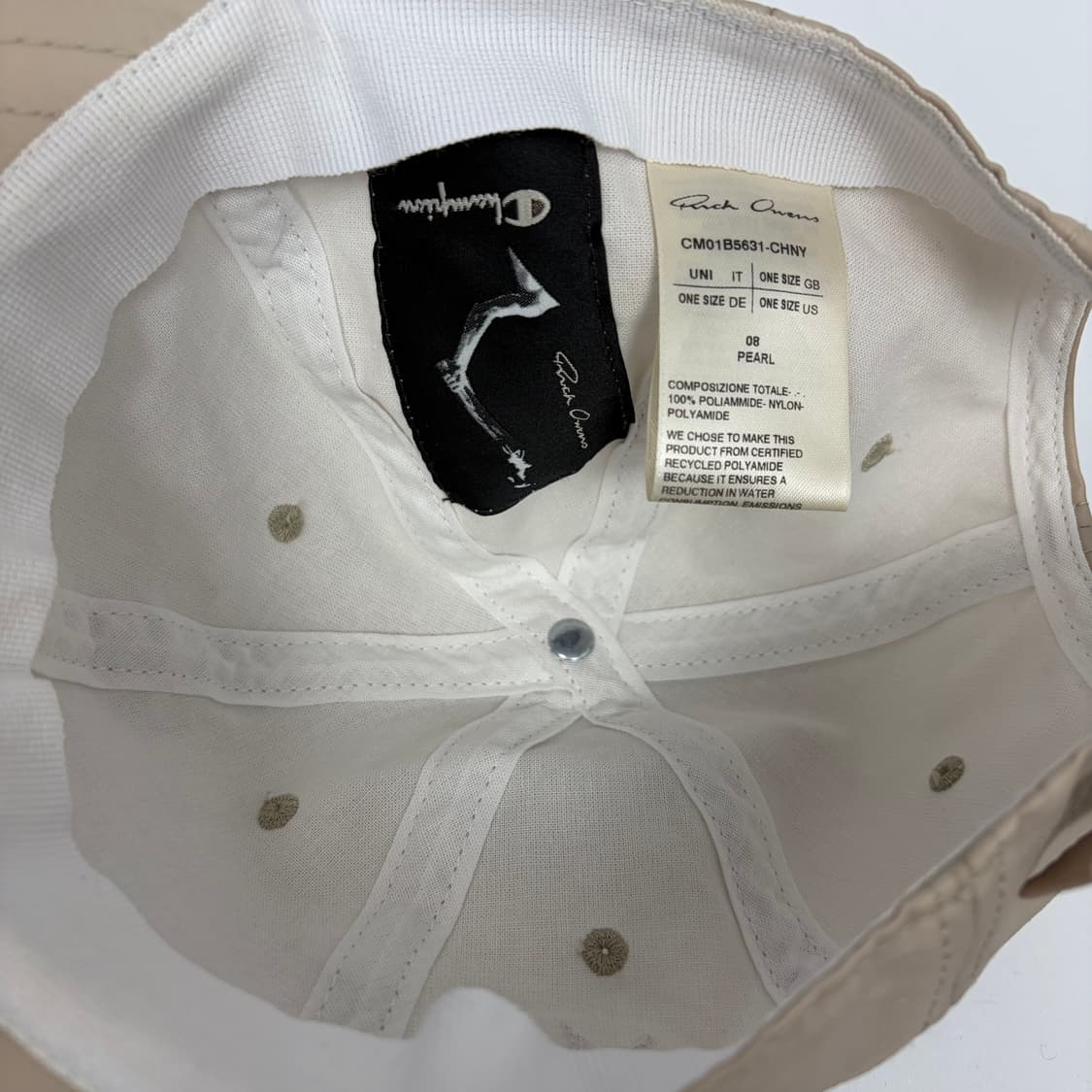 릭오웬스 챔피온 캡 모자 상품이미지7