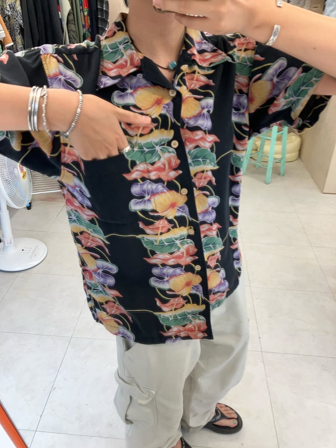 Hawaiian beach rayon shirts  상품이미지8