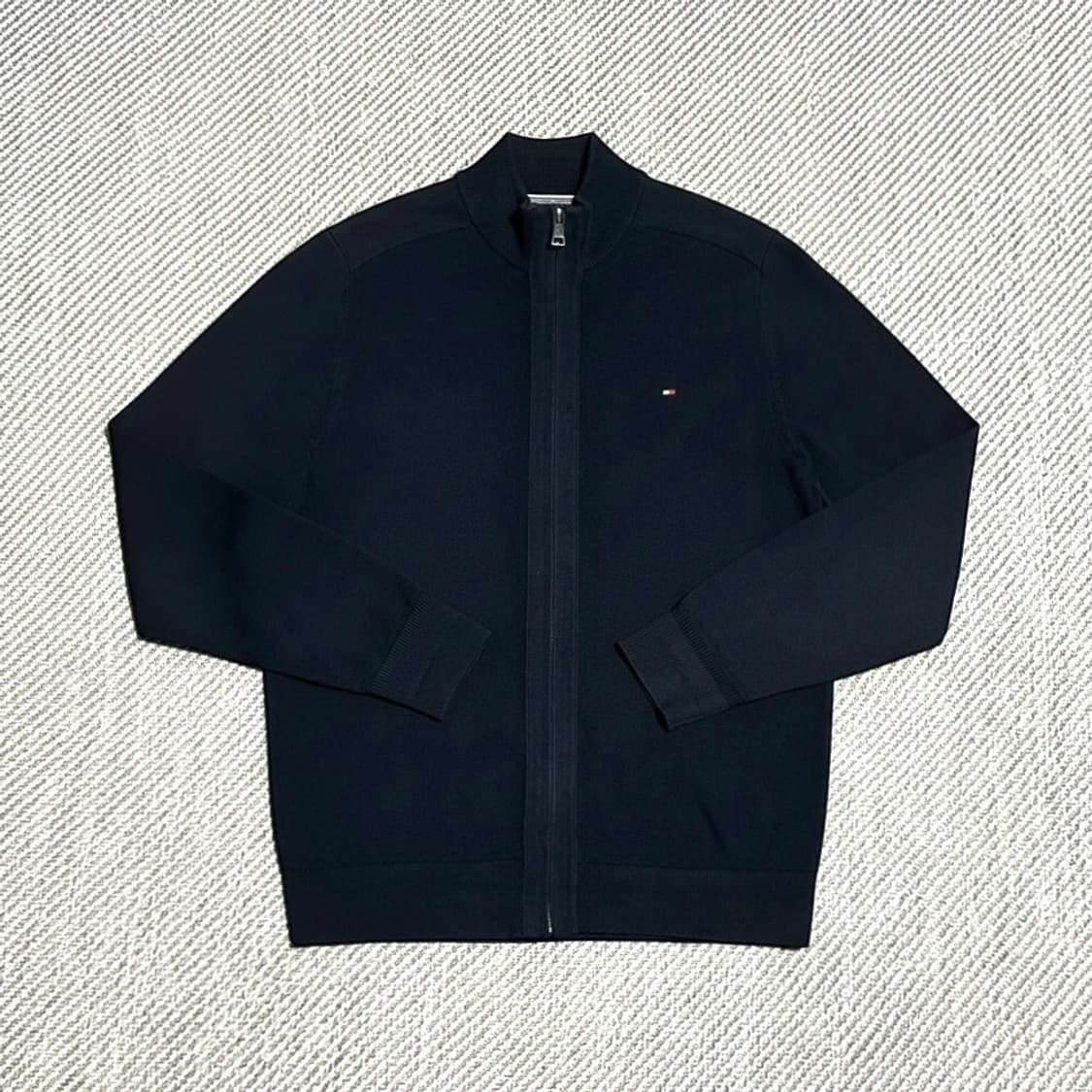 [M] Tommy 타미힐피거 네이비 집업 니트 상품이미지1