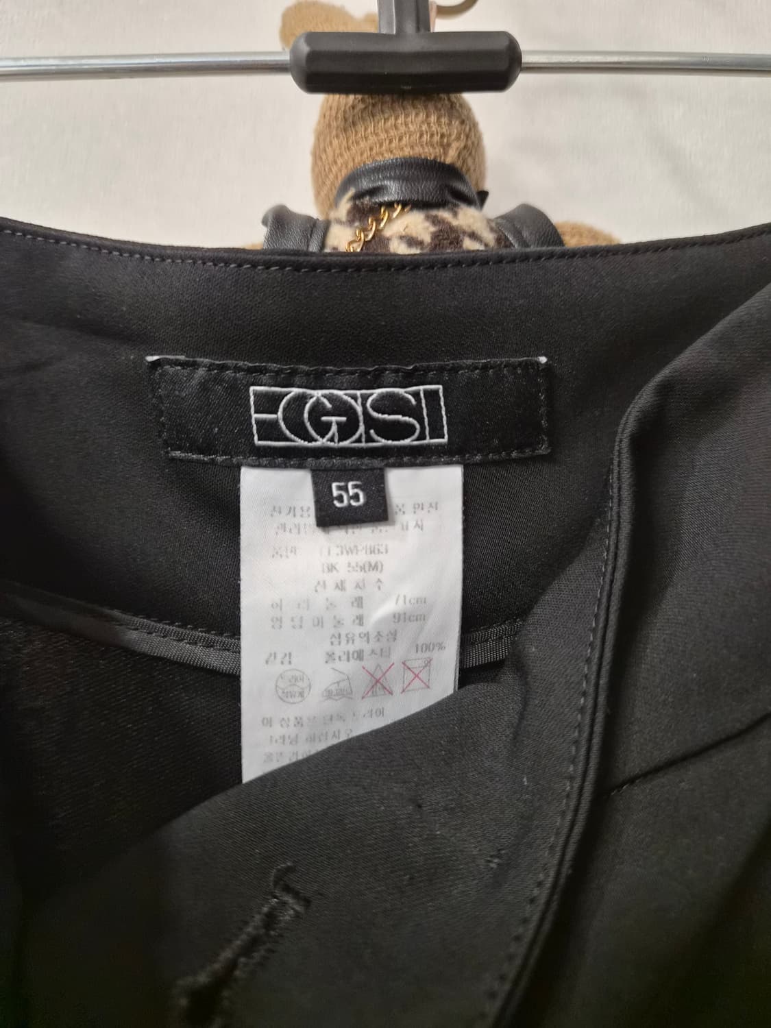 [EGOIST] 에고이스트 골드 스타 버튼 와이드 슬랙스 (사이즈 55) 상품이미지3