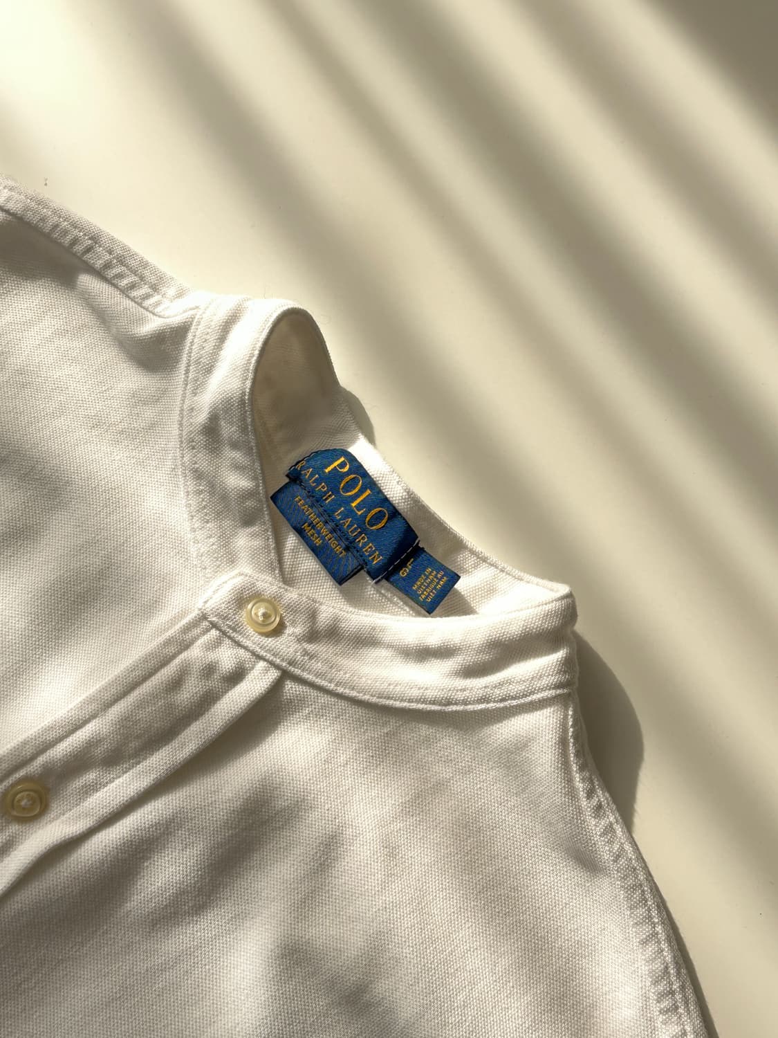 폴로 랄프로렌 화이트 셔츠 L 상품이미지5