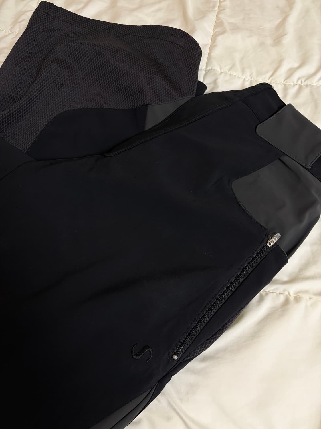 오호스 BOARD STYLE BANDING TROUSERS (BLACK) 상품이미지3