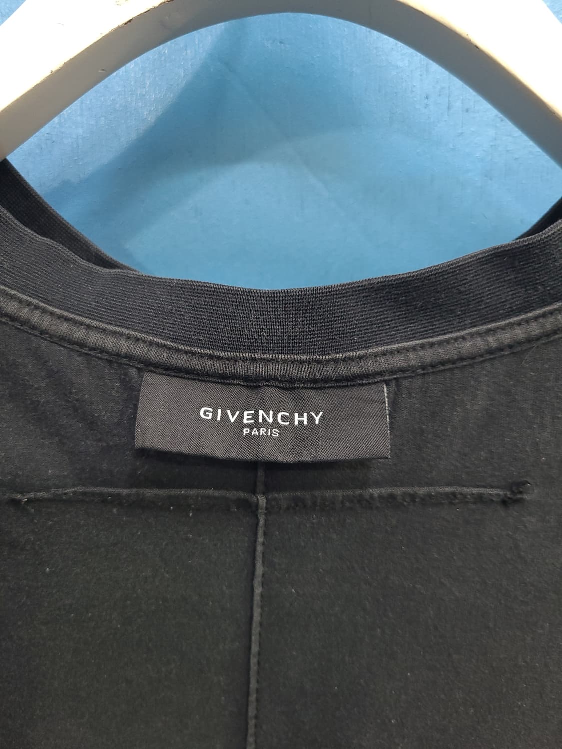 13년된 13fw 빈티지 지방시 도베르만 반팔티 XL 상품이미지5