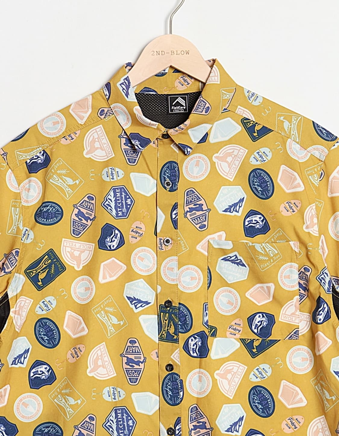 FieldCore Pattern Poly Shirts 상품이미지2