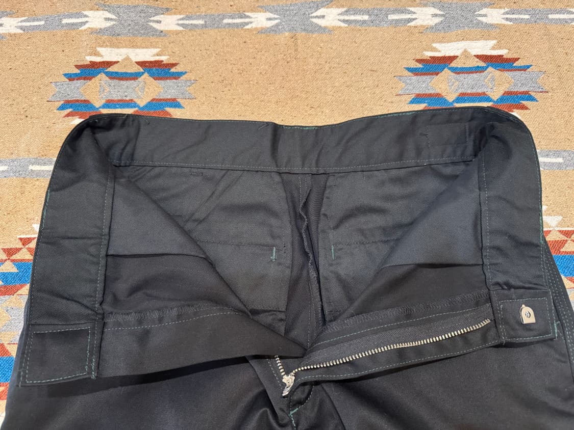 [44][S] 토가 x 디키즈 플레어핏 팬츠 블랙  상품이미지6