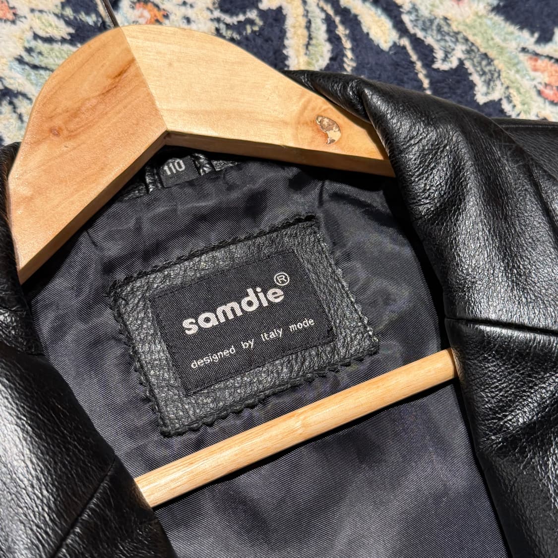 Samdie 레더 자켓 소가죽 카코트 XL 상품이미지2