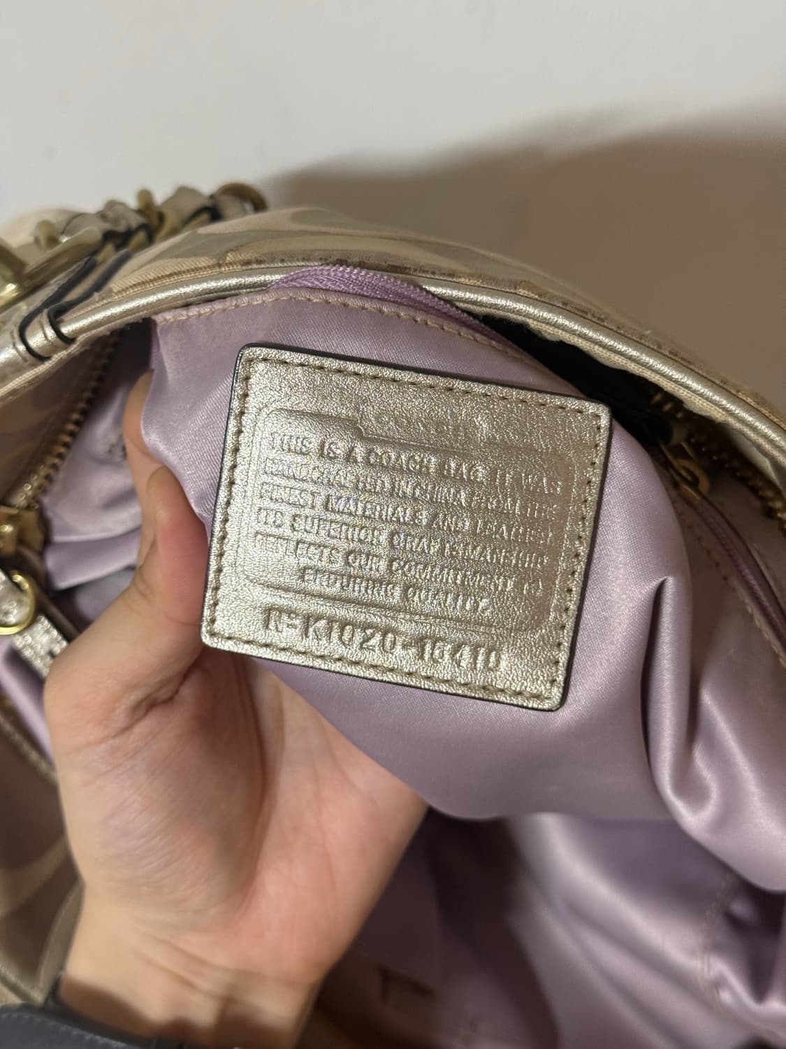 Coach 코치 시그니처 빈티지 갸루 숄더백 상품이미지7