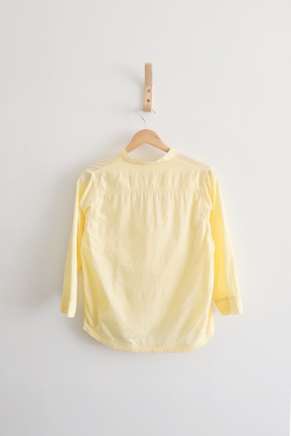 NATURAL LAUNDRY yellow shirt 상품이미지6