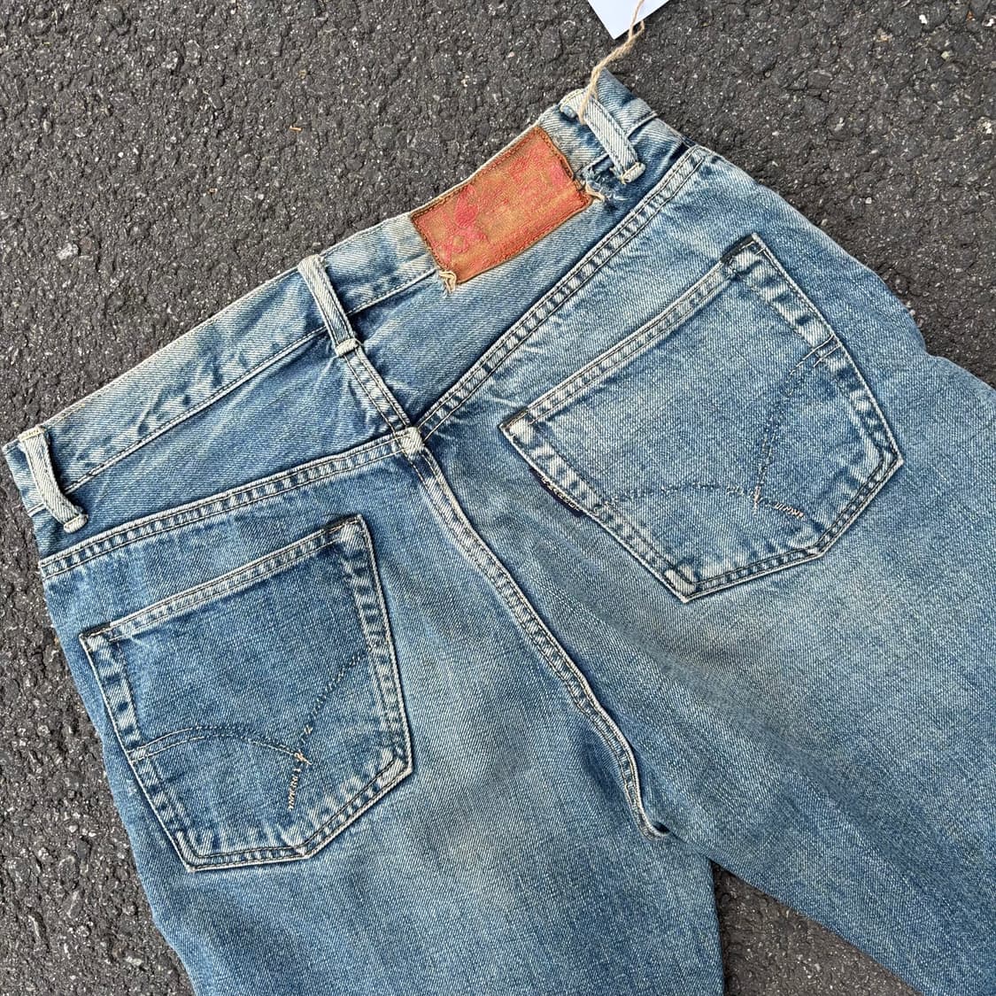 일본 할리우즈 런치 마켓 셀비지 데님 팬츠 상품이미지9