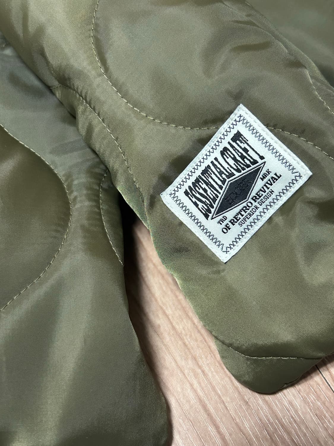 [새상품] 아웃포스트 카키 패딩 머플러/겨울남성목도리/남자스카프/여성여자 상품이미지8