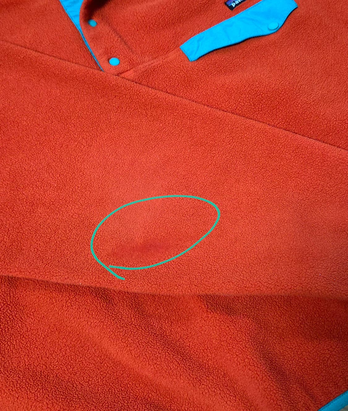 (L)파타고니아 오렌지 신칠라 플리스 상품이미지5