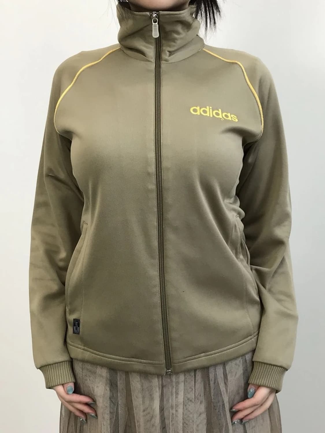Adidas Beige Track Jacket 상품이미지2
