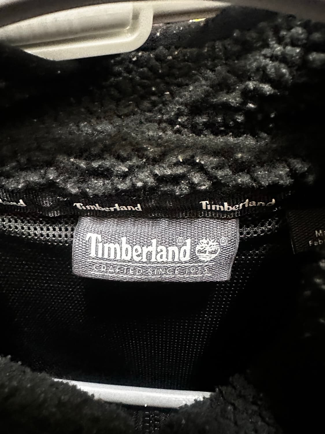 팀버랜드 블랙/카키 양털 플리스 자켓 상품이미지3