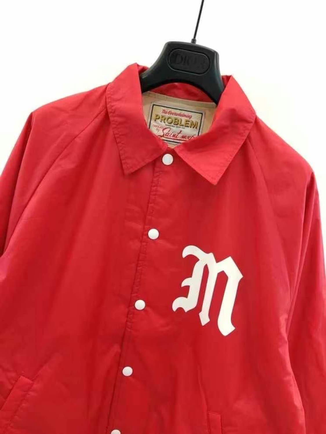 세인트 미카엘 Saint Michael 코치자켓 레드 S/L/XL 새상품 상품이미지2