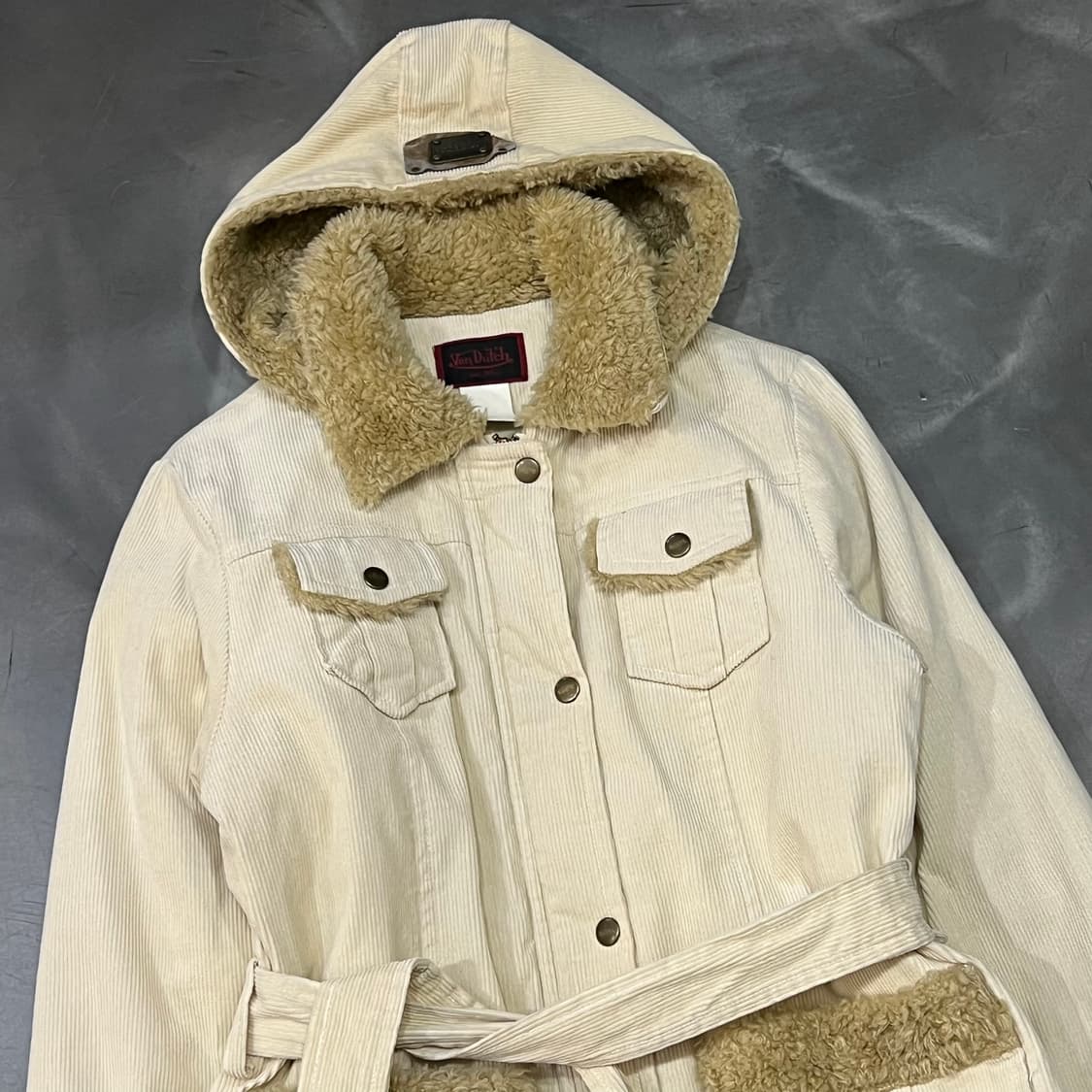  본더치 코듀로이 셰르파 코트 y15241 상품이미지3