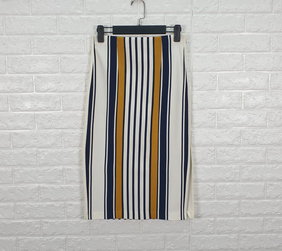 [25]시스템 밴딩 스트라이프 스커트 상품이미지2