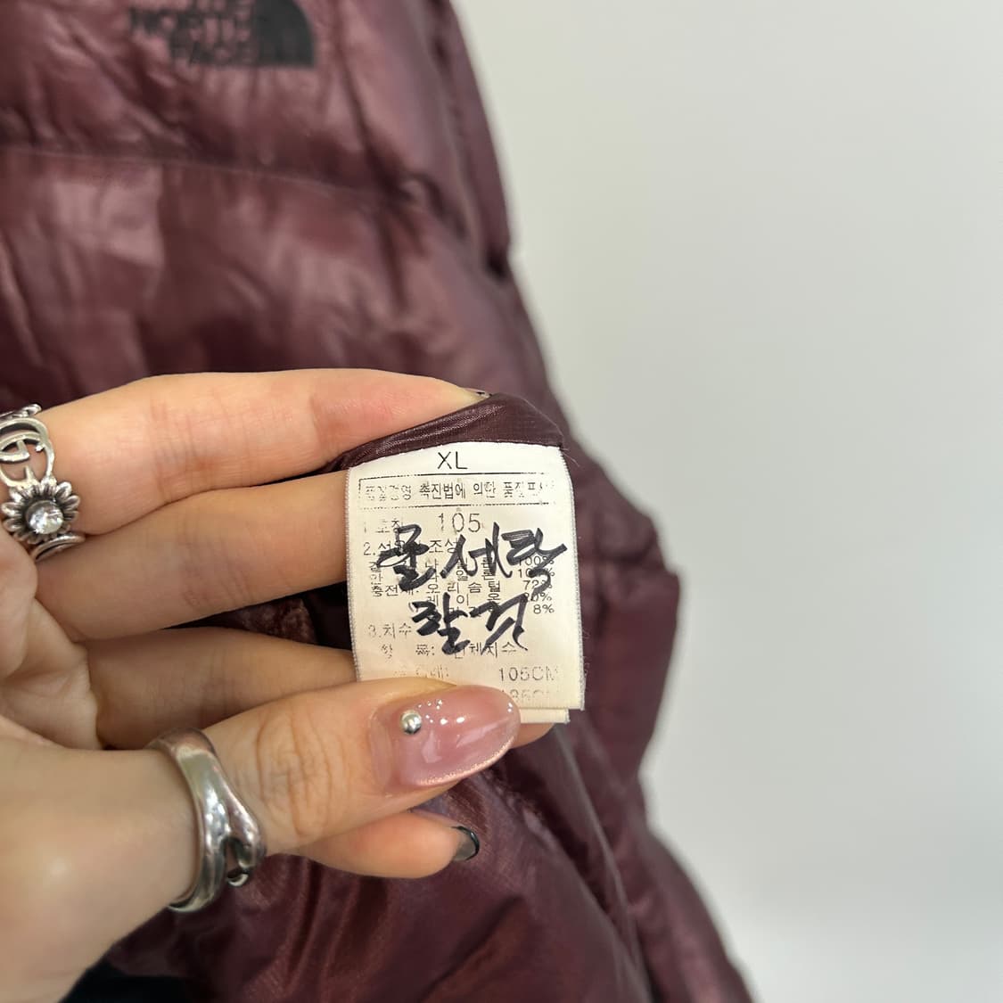 노스페이스 남성 써밋 시리즈 경량 다운 패딩 105  상품이미지4