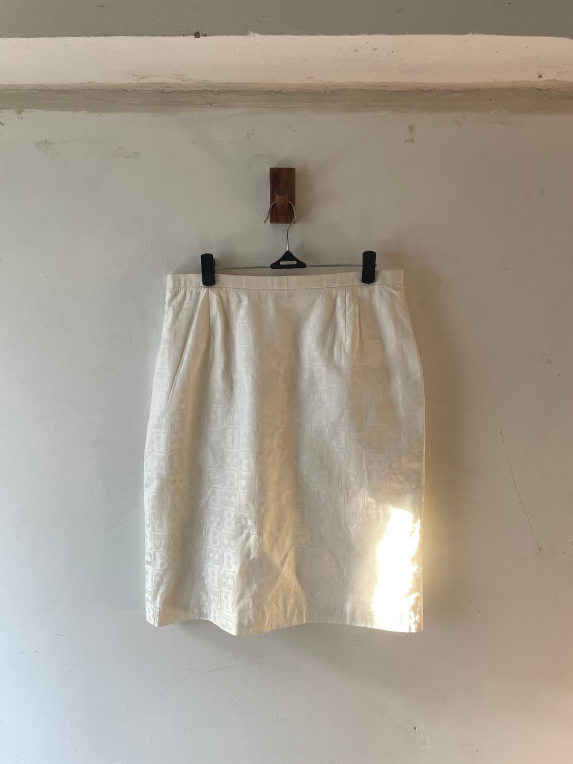 Vintage Burberry Monogram Jacquard 스커트 상품이미지1