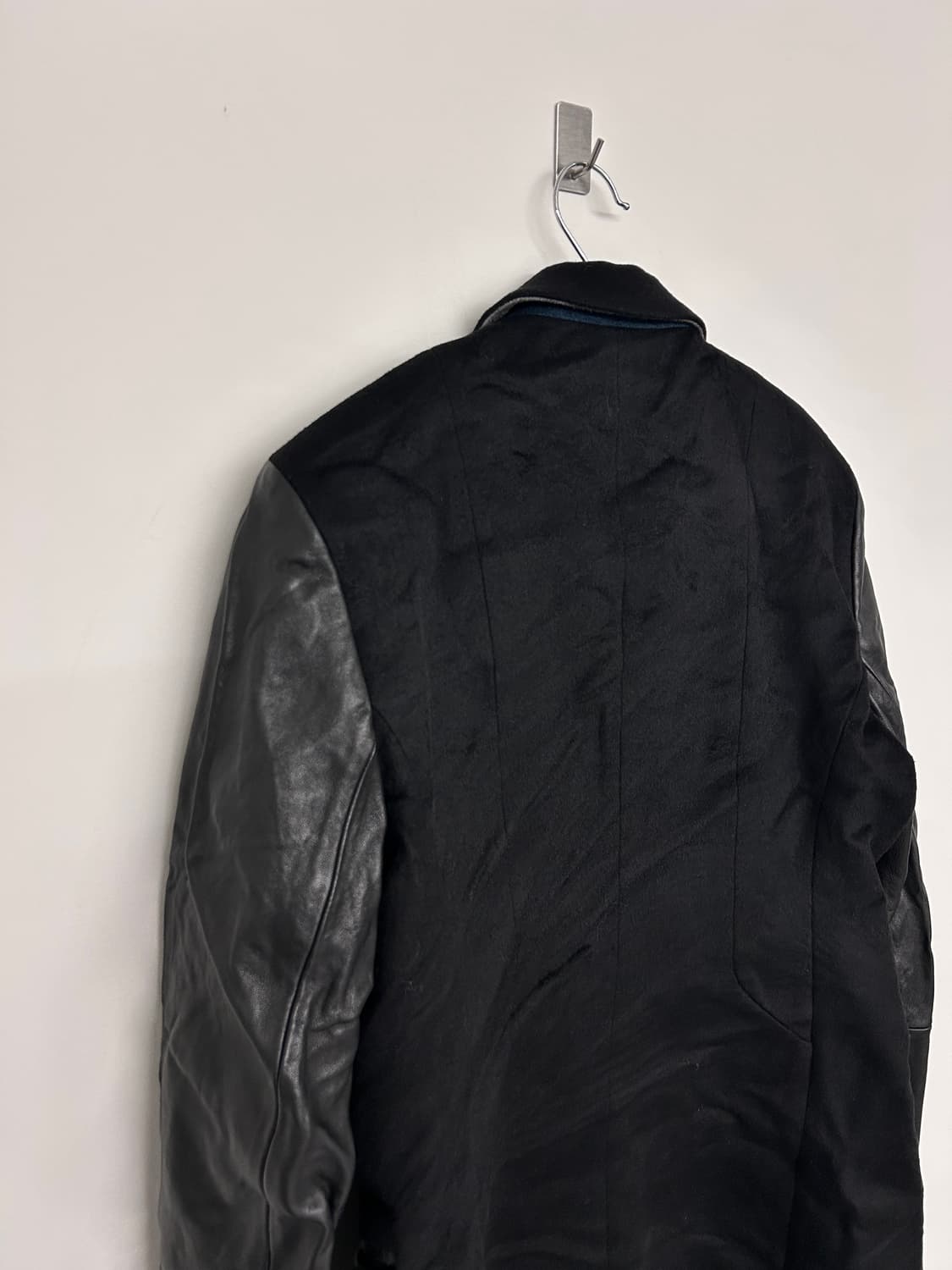 송지오 레더 슬리브 블레이저 상품이미지8