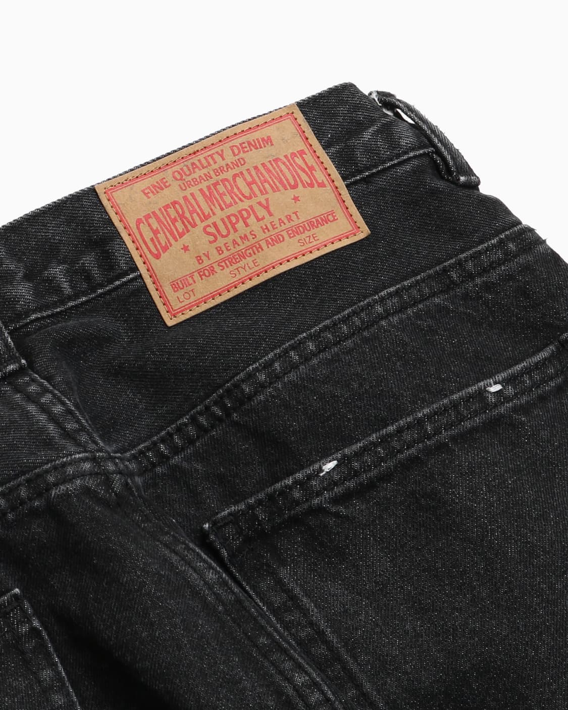 BEAMS BLACK DENIM PANTS 상품이미지7