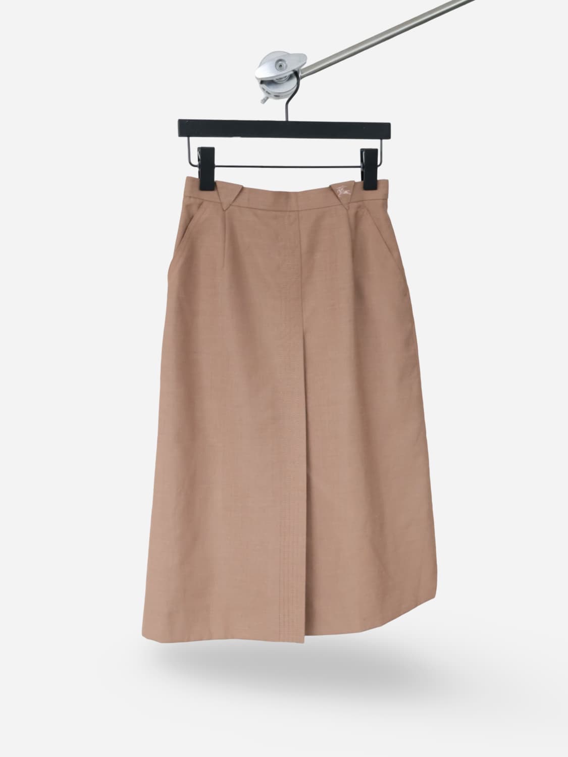 Burberrys Brown Linen Blend Skirt 상품이미지2