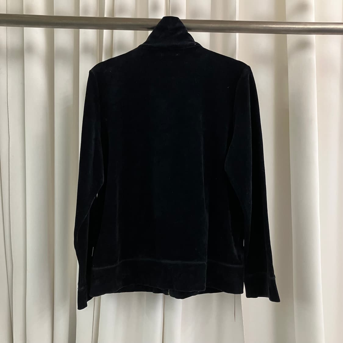 폴스미스 블랙 벨벳 져지 자켓 XXL 상품이미지2