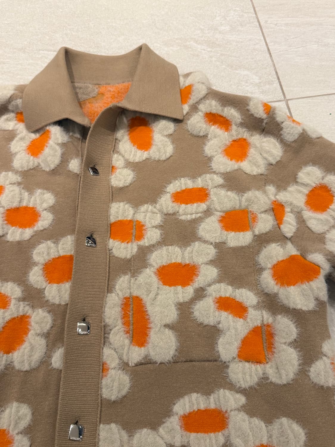 Jacquemus 플라워 패턴 가디건 상품이미지3