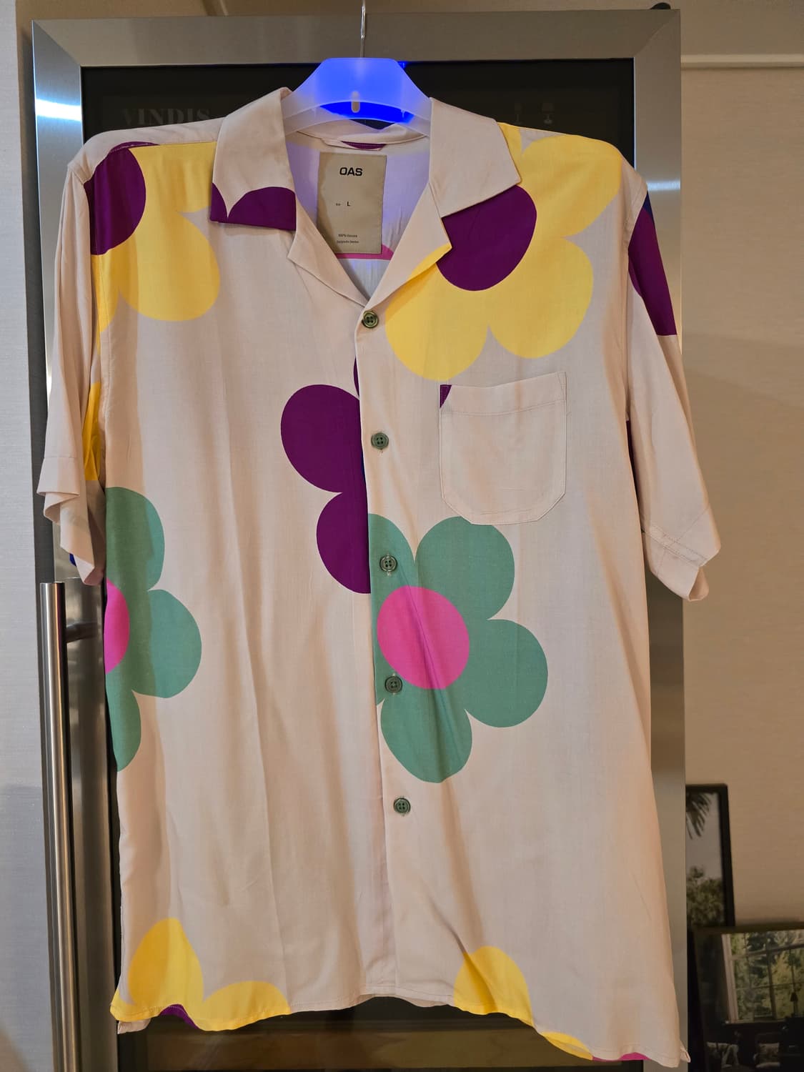 오아스 OAS 반팔 셔츠입니다. 상품이미지1