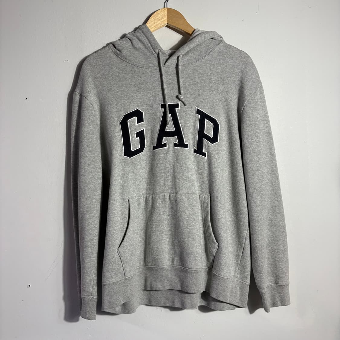 갭 그레이 빅로고 후드티 (무료배송) 상품이미지1