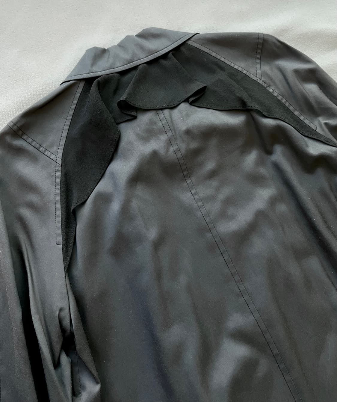 폴앤엘리스 PAUL&ALICE 나일론 트렌치 코트 자켓 더블 더플 코트 상품이미지5