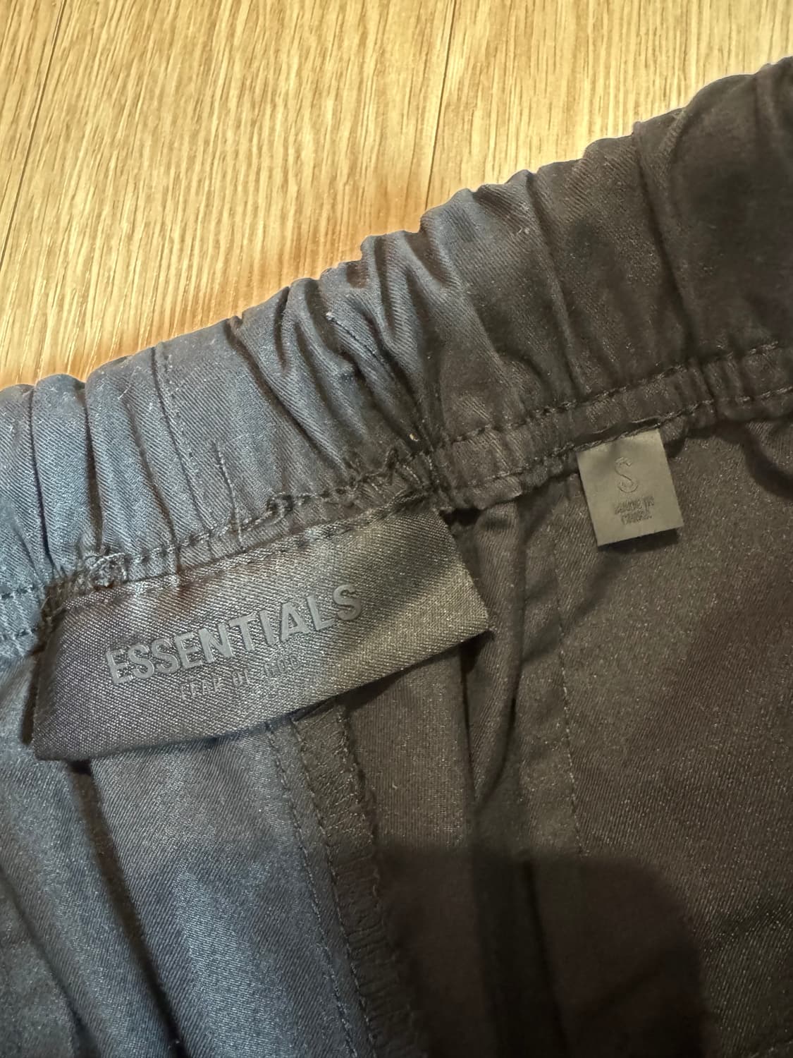 피오갓 에센셜 릴렉스드 트라우저 블랙 상품이미지8