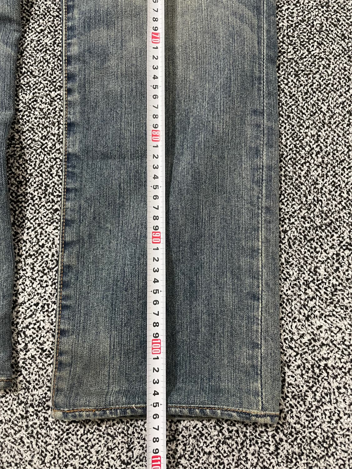 빈티지9. 리바이스 502 중청 웜 컬러 데님 청 바지 팬츠 상품이미지7