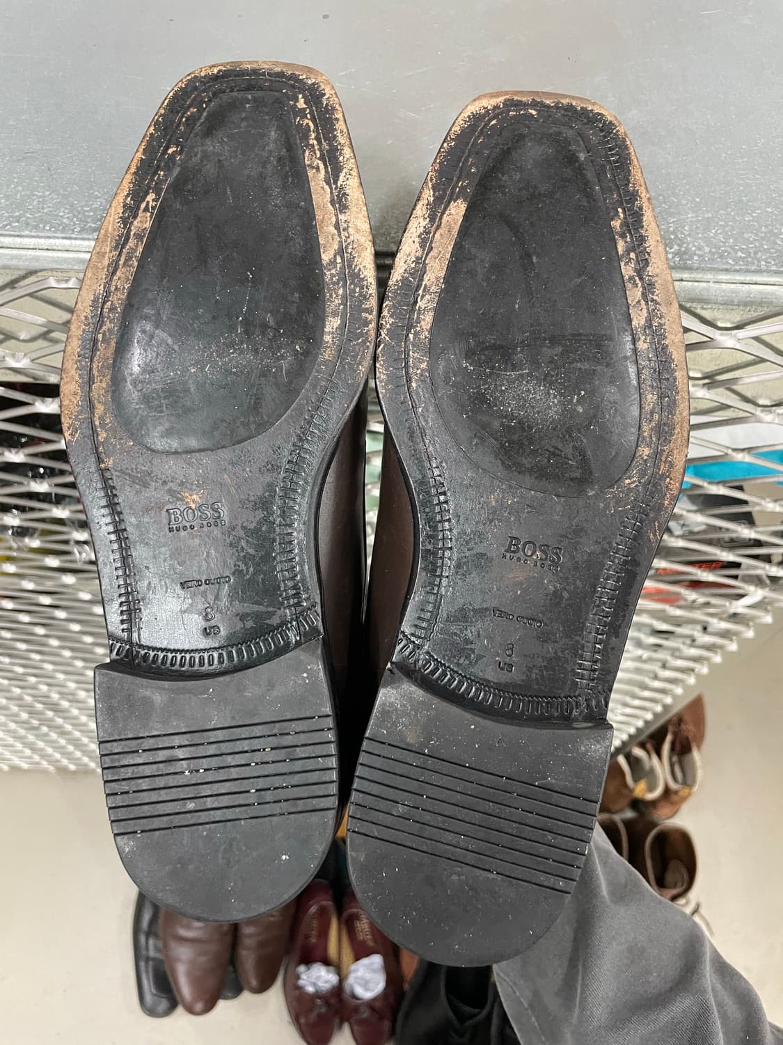 휴고보스 레더 로퍼 브라운 us8 (gr-4502) 상품이미지6