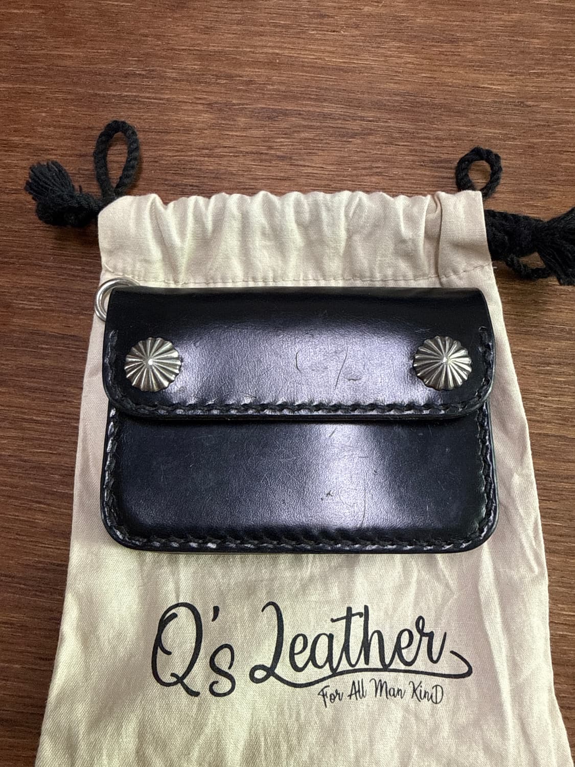 큐스레더 미니 트러커월렛 상품이미지1