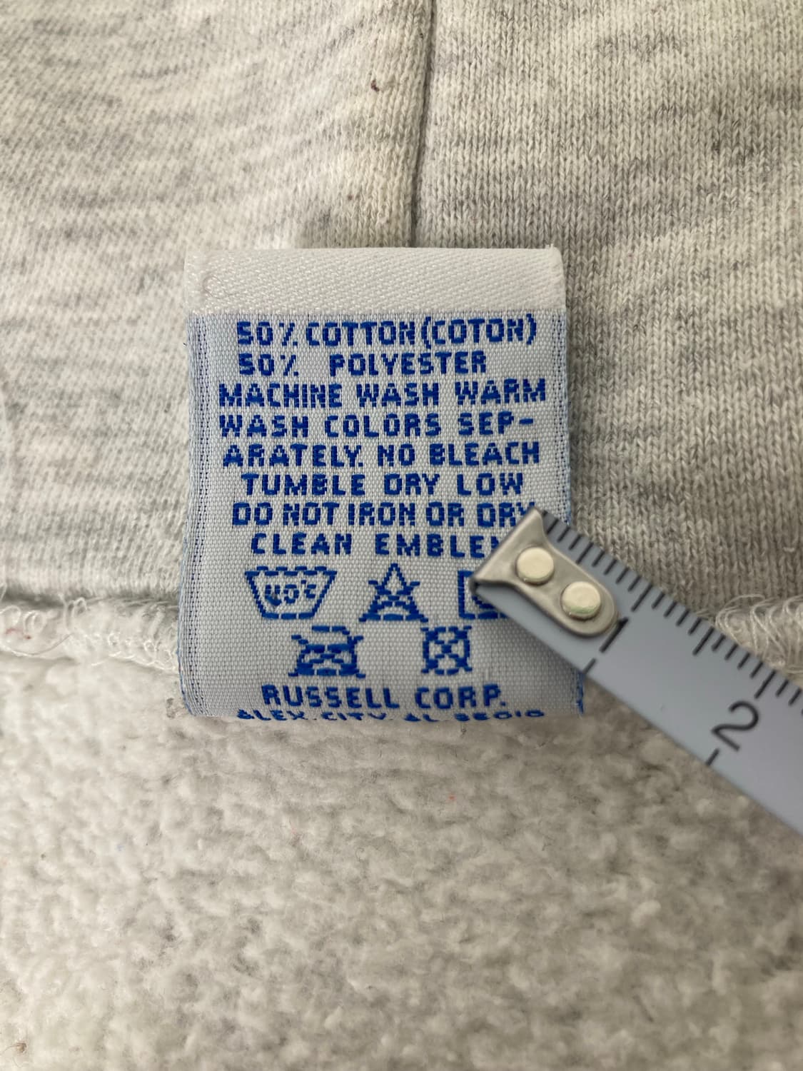 90s Russell zip up Hoodie 상품이미지4