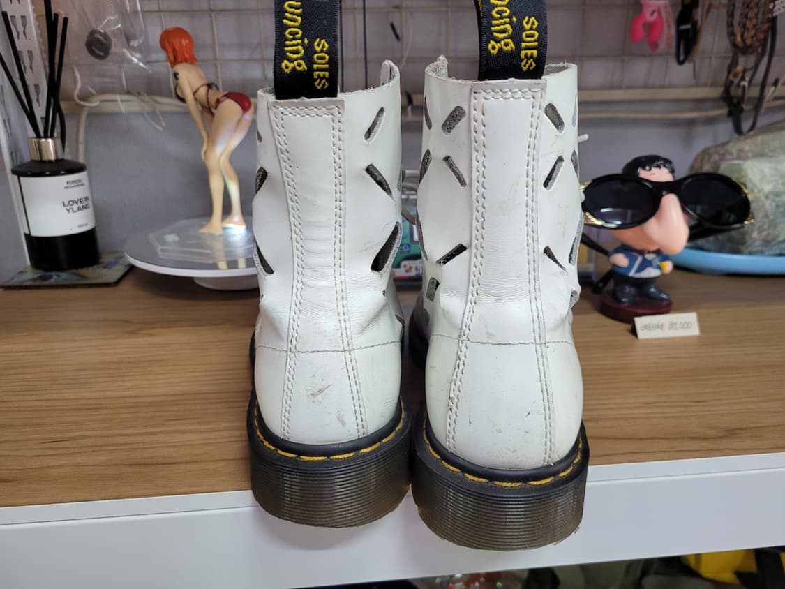 Dr.martens aston 닥터마틴 아스톤 화이트 워커(한정판) 상품이미지3