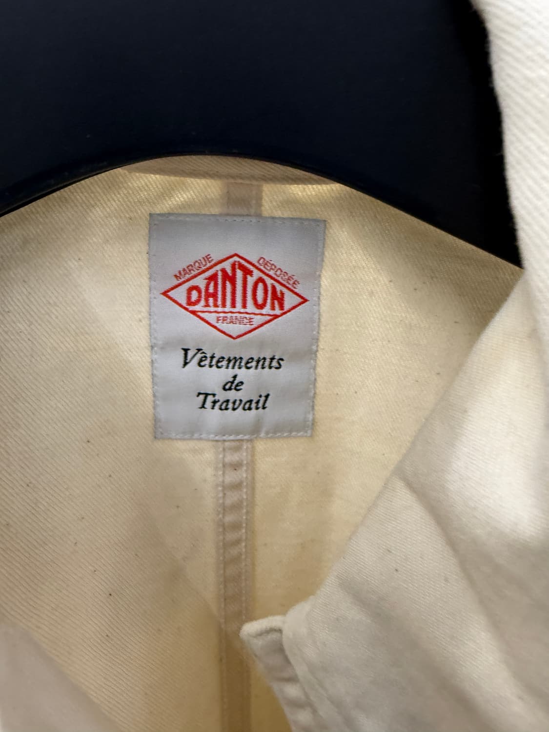 단톤 커버올 자켓 아이보리 36 상품이미지4