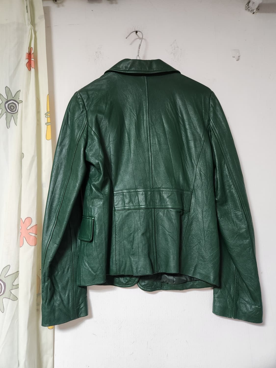 블루페페 녹색 양가죽자켓 88-98-160 상품이미지2