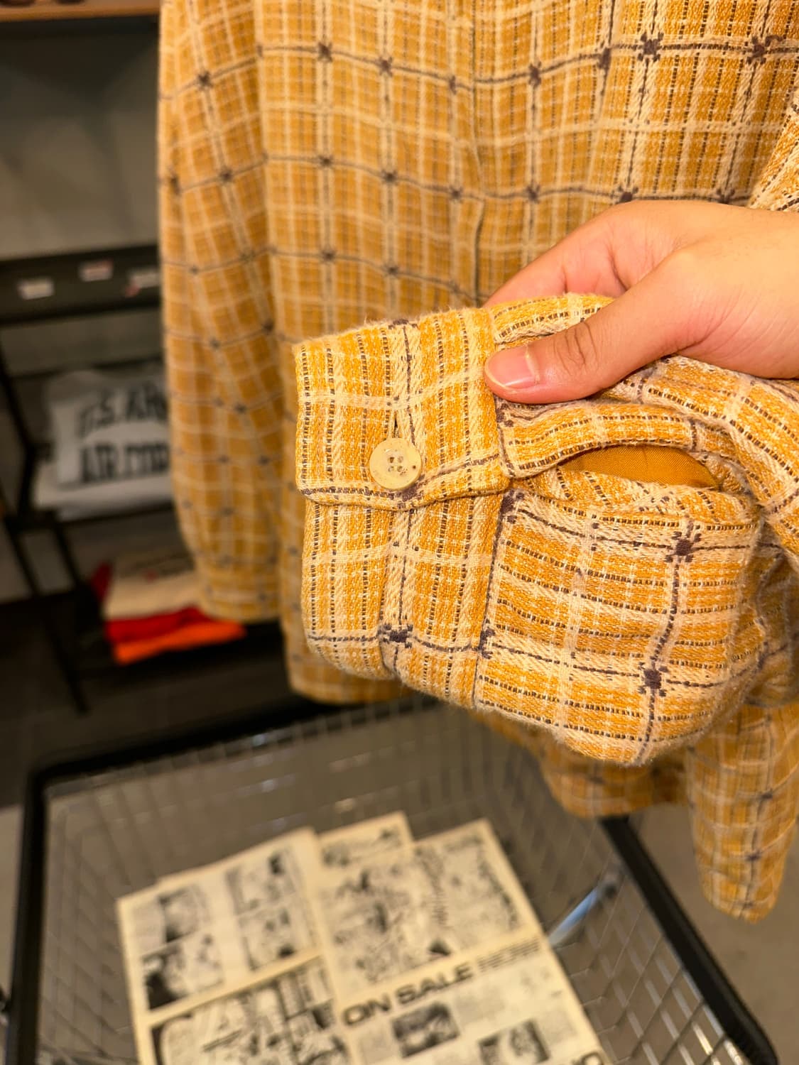 00’s O’Neill check pattern bomber jacket 상품이미지6